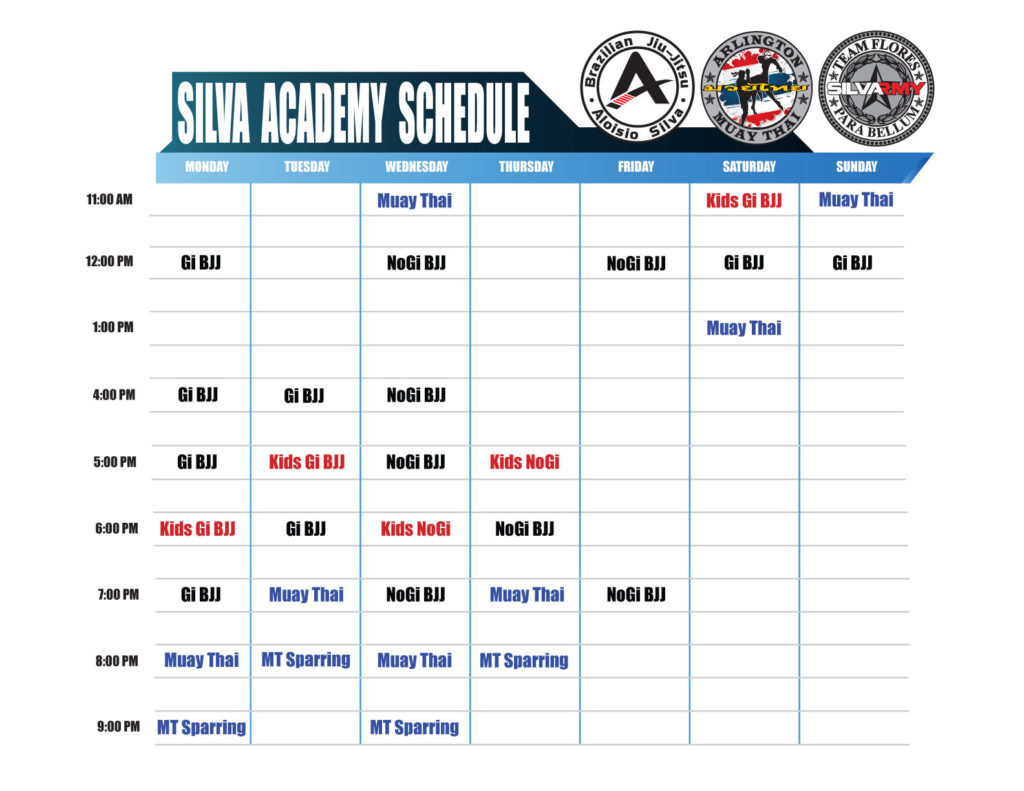 Silva-Martial-Art-schedule-bjj-muay-thai-judo-arlington-texas